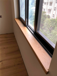 Custom Walnut Wood Window Board