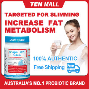 【Weight Management】Life Space Shape B420 Probiotics( 60 Capsules)For Diet Lose Weight & Reduce Fat Accumulation Burn Fat