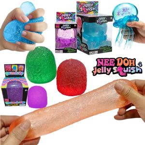 Schylling NeeDoh Soda Gumdrop & Jellyfish & Candy Soft Squishy Squeeze Sensory Fidget Toy Stress Relief Surprise Blind Box Gift