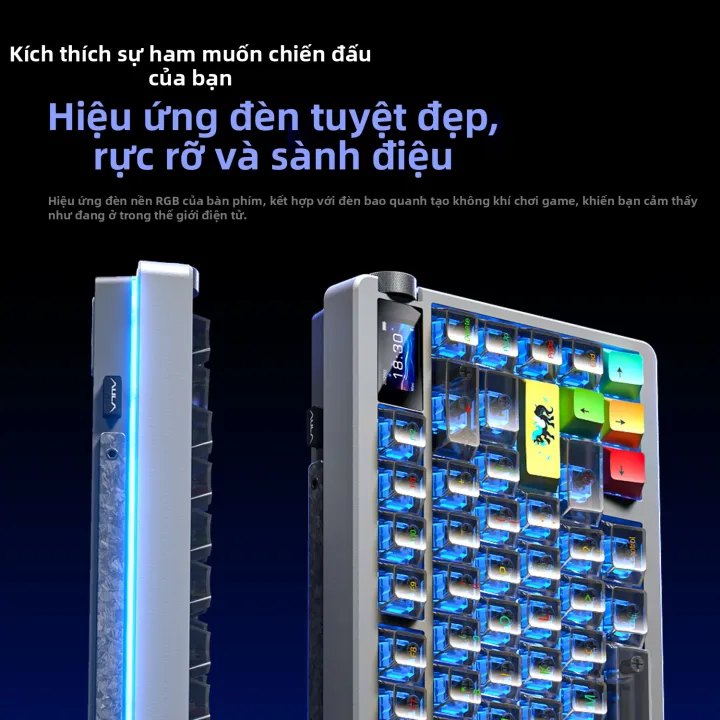 AULA | Bàn Phím Cơ Không Dây AULA Nova 75 - Hot-swap (Custom), Kết nối 3 chế độ (Bluetooth/2.4G/Wired), Chuyên văn phòng và Gaming | BigBuy360 - bigbuy360.vn AULA | Bàn Phím Cơ Không Dây AULA Nova 75 - Hot-swap (Custom), Kết nối 3 chế độ (Bluetooth/2.4G/Wired), Chuyên văn phòng và Gaming | BigBuy360 - bigbuy360.vn