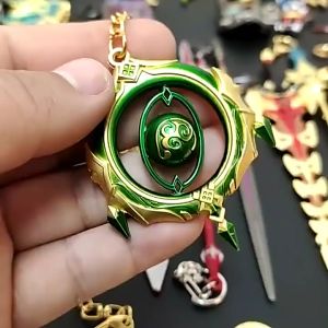 Mô hình móc khóa Genshin Impact - Khả toàn chuyển động định thổ ngọc khuê MK 3