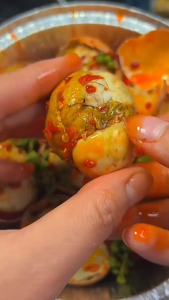 Balot Egg/Balut Egg Ready To Eat Food Delicious Fragrant Heatable Five-Spicies/Spicy Eggs