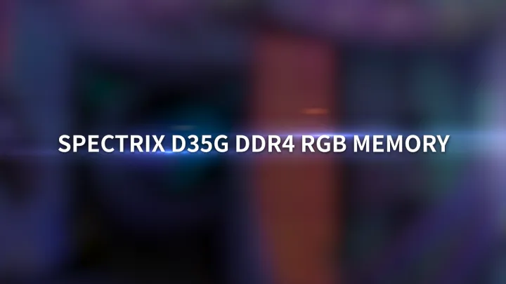 ADATA RAM D35G RGB DDR4 3200/3600 XPG (BLACK/WHITE) - 8GB/16GB