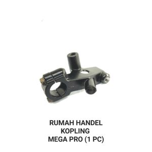 Rumah Handel Kopling Mega Pro / Tiger (Drat 14 Ulir Kanan) - Dudukan Pangkon Bracket Braket Breket Handle Hendel Tuas Kopleng Kupleng Kupling Coupling Cluth Kiri Honda CB150 Megapro Monoskok Sok Shockbreaker Verza Versa