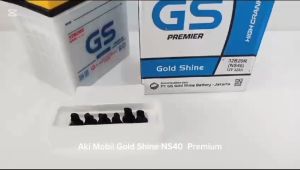 Aki Avanza/Taruna/Rush/Xenia/Escudo GS Gold Shine NS40 premium 32 Ah tanpa air zuur