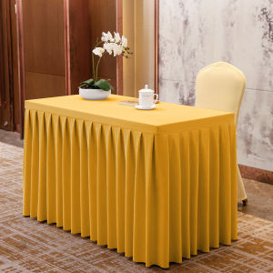 LORiCA | Custom Velvet Conference Tablecloth Skirt Cover