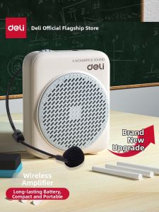 deli | Wireless Headset Voice Amplifier for Teachers and Tour Guides