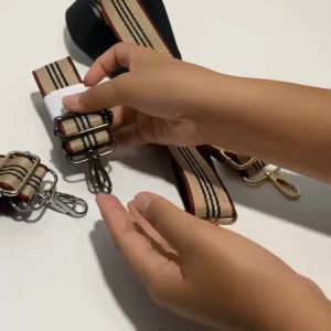 Tali Strap Tas Wanita Pria Kanvas Panjang 120 Cm Ghl Strip Moca