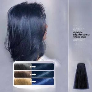 Blue Black Hair Dye Gloss Cover Grey Hair Salon Professional JiaYing Leader Color Treatment Blue Green One Step Hair Dye