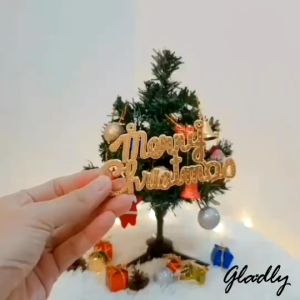 AT.Homemart ชุดตกแต่งต้นคริสต์มาส (คละแบบ/คละสี) | ลูกบอล/ระฆัง/ซานต้า | พร้อมส่ง ไม่ต้องซื้อตะขอเพิ่ม | 6-12 ลูก