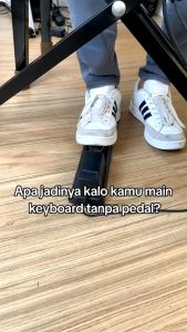 MEGA TaffSTUDIO Pedal Damper Piano Keyboard Pedal Sustain Semua Merk / Damper Piano Keyboard WTB-005