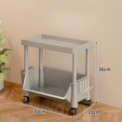 WUBUWEI | Portable Multi-Level Large Capacity Storage Shelf