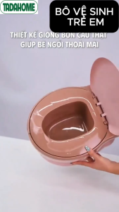 Bô Vệ Sinh Cho Bé Bô Trẻ em Bệ Ngồi Toilet Bồn Cầu Mini Hokori 5457 - TADAHOME