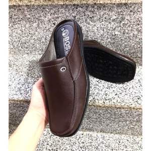 Giày không gót nam thời trang..da mềm mang êm chân..phom chuẩn..đế khâu sẵn rất chắc chắn