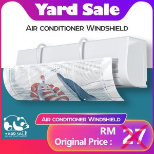 Yard Sale - Household Adjustable Air Conditioner Windshield Home Board Cover Air Cond Baffle Shield Wind Deflector 空调挡风板