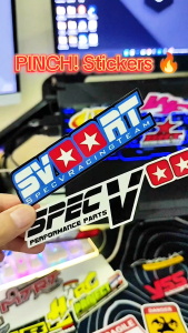 Pinch Motorcycle Sticker - SpecV Racing Team 4pcs Decorative Sticker