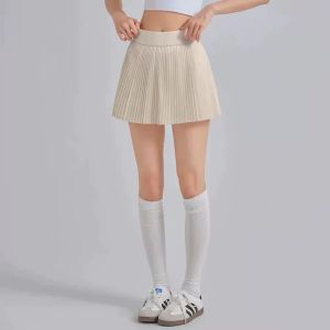 SKINOFSKIN | High Waist Pleated Skirt for School Style Slimming Sport Mini Skirt