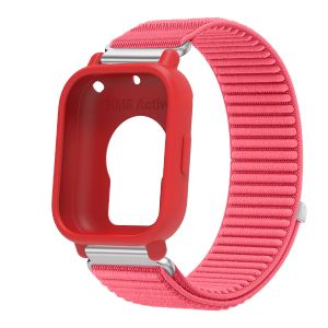 Nylon Strap +TPU Case Soft Bracelet Belt Protector Shell Cover Repacement Accessories for Xiaomi Redmi Watch 5 Lite/5 Active