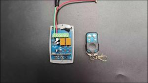 Bộ Thu Phát Mã Cuộn 2CH 43392 MHz Đa Năng Cho Cửa Nhà Để Xe Chuyển Đổi Tạm Thời Chốt AC/DC 7-250V