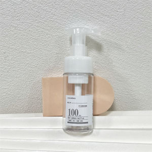 100ml Straight round Mousse Foam Bottle Facial Cleanser Bubbler Shampoo Shower Gel Press Foaming Storage Bottle