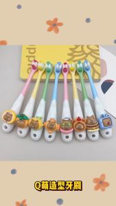 Kapibara Childrens Toothbrush 3-6 Years Old 2-12 Years Old Super Soft Bristle Baby Toothbrush Gum Protection Tooth Protection Cartoon Head