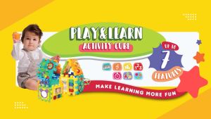 Goodway Mainan Edukasi Anak / Intelligence Box 6in1 / Wisdom Box / Mainan Bayi / Busy Box