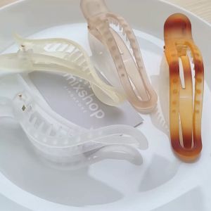 [SG READY STOCK] mixshop High Quality 4 Color Korean Ins Matte Claw Clip Hair accessories