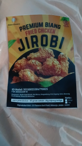 PREMIX TEPUNG FRIED CHICKEN JIROBI 1 KG