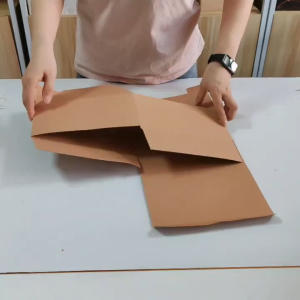 5pcs/set Square Kraft Paper Gift Box with Hemp Rope & Tag – Minimalist & Stylish Packaging