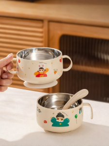 TREEJACK | Stainless Steel Drop & Heat Resistance Child Dinnerware Set
