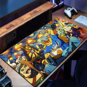 Bandai | Mouse Pad One Piece Anime XXL Large PC Computer Gamer Kawaii Gaming Accessories Mousepad Keyboard Desk Mat Carpet Table