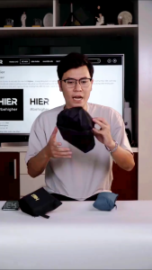 Thanh lý Áo mưa balo Hier dành cho balo thể tích dưới 30L chống nước chống bụi có quai đeo tiện lợi nhỏ gọn