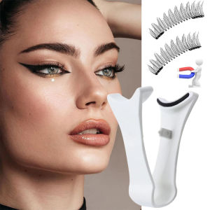 💄Orfila Penjepit Bulu Mata Magnetik Alat Bantu Bulu Mata Palsu Penjepit Bulu Mata Putih Apel Portabel