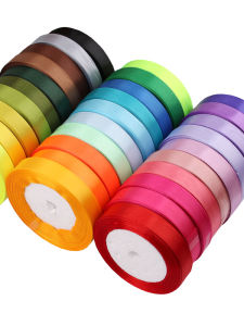 15mm Wide Satin Ribbon Decorative Fabric Strips for DIY Sewing Gifts Zhangjiagang Originated Ribbon Cord Polyester Material