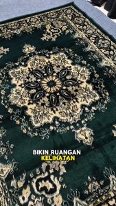 SUPER SHAMA Karpet Lantai 160X210 SS615 Green