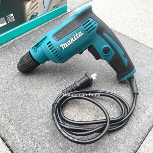 Makita สว่าน สว่านไฟฟ้า ขนาด 2 หุน รุ่น DP2011 - 6.5 mm  กำลัง 370W ไม่ต้องจำปาขันดอก จับถนัดมือ