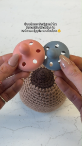 Tommee Tippee Breast-Like Pacifier Lightweight One-Piece Silicone Design Symmetrical Nipple 0-6m 2 Pack