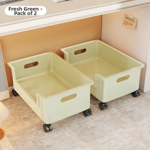 evesigar | Portable Under-Table Book Storage Box