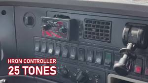 Universal Car 12-24V 25 Tones Music Horn Controller Snail Air Horn Control Unit Black ABS Plastic For Truck Auto 12 Volt