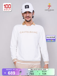 Castelbajac Golf Long Sleeve Polo Shirt Mens Fashion College Sports T-shirt Autumn Collection Premium Quality Golfwear