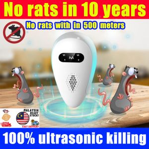 No rats in 100 years ultrasonic pest repeller 100% ultrasonic killing rat repellent ultrasonic No rats within 1000 meters pest reject ultrasonic Ultrasonic Mouse Repeller
