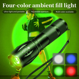 Multifunctional Portable Flashlight: Adventure Camping & Emergency Lighting