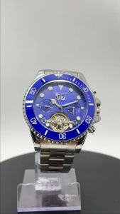 PAD HENER Raijin II Jam tangan Pria Automatic Stainless Steel Tanggal Aktif Luminous Glow Anti Air 43mm