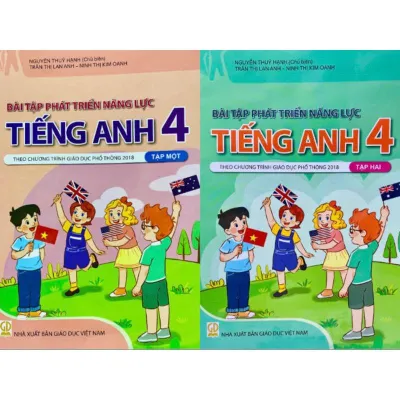 Sách - (Combo) Bài Tập Phát Triển Năng Lực Tiếng Anh 4