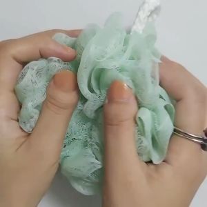 Spons Mandi 30g Jaring Spons Mandi Sponge Shower Puff Bath Ball