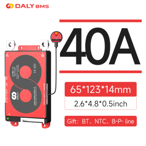 Daly Smart BMS Li-ion/Lifepo4 RS485 CANBUS BMS Communication APP 3s 4s 12v 7s 8s 24V 16s 48V 20S 60V 24S 72V 30A 40A 60A 100A K-series