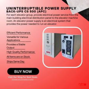 Uninterruptible Power Supply: Understanding & Using APC Back-UPS CS 500