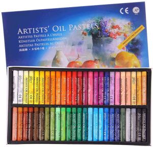 MUNGYO Artist Oil Pastel Set 12/25/50 Professional Painting Drawing Graffiti Art Crayons Washable Round Non Toxic Sticks