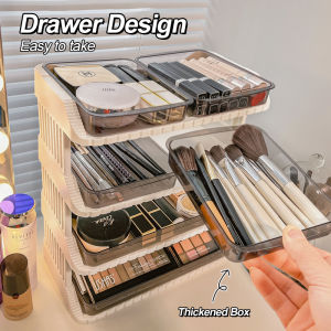 3/4/5 Makeup Organizer Holder Cosmetic Storage Box Vegetable Rack Kitchen Organizer Desktop Rack
