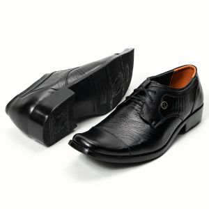 Sepatu Pria Pantofel Derby Oxford Kulit Model Tali LG 3307 Hitam